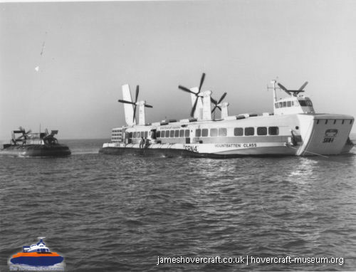 SRN4 prototype GH-2007 -  (credit: The <a href='http://www.hovercraft-museum.org/' target='_blank'>Hovercraft Museum Trust</a>).